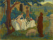 La tentación de san Antonio - Paul Ranson — vista de la obra