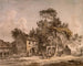Una posada - Paul Sandby — vista de la obra