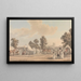 Un campamento en St James Park - Paul Sandby — cuadro enmarcado en la pared