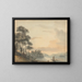 Castillo de Conway - Paul Sandby — cuadro enmarcado en la pared