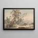 Grove Cottage Wanstead - Paul Sandby — cuadro enmarcado en la pared