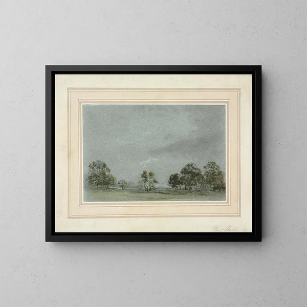 Paisaje - Paul Sandby — cuadro enmarcado en la pared