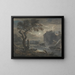 Música a la luz de la luna - Paul Sandby — cuadro enmarcado en la pared