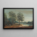 Sobre la Isis - Paul Sandby — cuadro enmarcado en la pared
