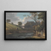 Château de Roslin Midlothian - Paul Sandby — framed artwork on a wall