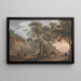 Vista en Charlton Kent - Paul Sandby — cuadro enmarcado en la pared