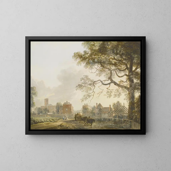 Woolwich - Paul Sandby — cuadro enmarcado en la pared