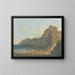 Shanklin Chine, isla de Wight - Paul Sandby Munn — cuadro enmarcado en la pared