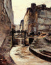 La Bièvre en el bief de la calle de Valence - Paul Schaan — vista de la obra