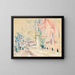 Albi - Paul Signac — cuadro enmarcado en la pared