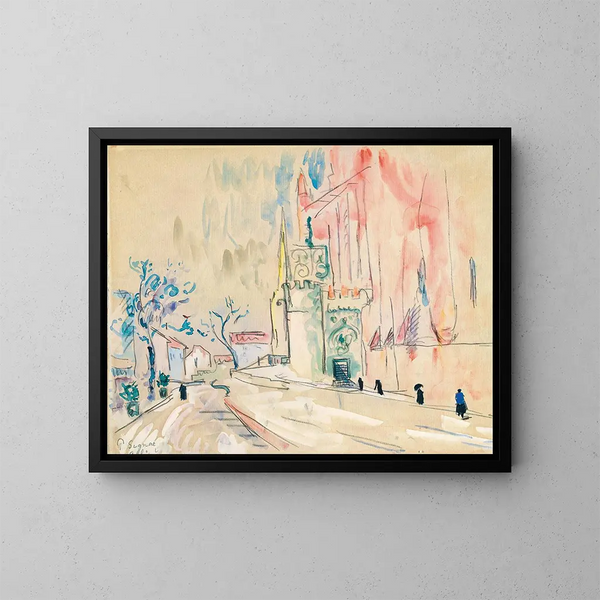 Albi - Paul Signac — cuadro enmarcado en la pared