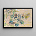 Bourg-Saint-Andéol - Paul Signac — cuadro enmarcado en la pared