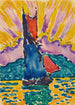 Atardecer - Paul Signac — vista de la obra