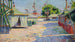 La Fête des dernières - Paul Signac — vista de la obra