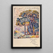 Landscape - Paul Signac — framed artwork on a wall