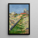 L'échafaudage du Sacré-Cœur - Paul Signac — cuadro enmarcado en la pared