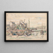 Le Conquet - Paul Signac — framed artwork on a wall