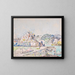 Lézardrieux - Paul Signac — cuadro enmarcado en la pared