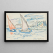 Martigues - Paul Signac — cuadro enmarcado en la pared