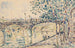 París, el Puente de las Artes - Paul Signac — vista de la obra