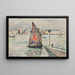 Port-Louis - Paul Signac — framed artwork on a wall