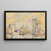 Puerto de La Rochelle - Paul Signac — cuadro enmarcado en la pared