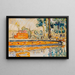 Río - Paul Signac — cuadro enmarcado en la pared