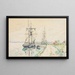 Río de Vannes - Paul Signac — cuadro enmarcado en la pared