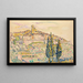 Saint-Paul Painting - Paul Signac — framed artwork on a wall