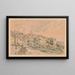 Saint-Paul-de-Vence - Paul Signac — framed artwork on a wall