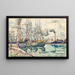 Saint-Servan Painting - Paul Signac — framed artwork on a wall