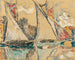 Saint-Tropez, velas secas - Paul Signac — vista de la obra
