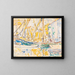 Saint-Tropez - Paul Signac — cuadro enmarcado en la pared