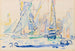 Saint-Tropez, tartanes en el puerto - Paul Signac — vista de la obra
