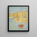 The Buoy La bouée - Paul Signac — framed artwork on a wall