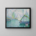 Venice, the Redeemer - Paul Signac — framed artwork on a wall