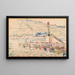 Villefranche-sur-Mer - Paul Signac — cuadro enmarcado en la pared
