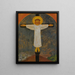 El Cristo Blanco - Paul Sérusier — cuadro enmarcado en la pared