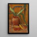 Naturaleza muerta con masa y tomates - Paul Sérusier — cuadro enmarcado en la pared