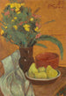 Nature morte aux poires et bouquet de fougères - Paul Sérusier — vista de la obra