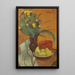 Nature morte aux poires et bouquet de fougères - Paul Sérusier — cuadro enmarcado en la pared