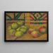 Manzanas fondo verde - Paul Sérusier — cuadro enmarcado en la pared
