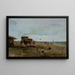 Paisaje de Campo Francés - Paul Vernon — cuadro enmarcado en la pared