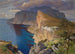 Vue idéalisée de la Villa Jovis à Capri - Paul von Spaun — artwork view