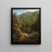 Escena en los Catskills - Paul Weber — cuadro enmarcado en la pared