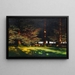Sheep grazing in the forest clearing - Paul Wilhelm Keller-Reutlingen — framed artwork on a wall