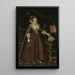 Elizabeth conde de Kellie - Paul van Somer — cuadro enmarcado en la pared