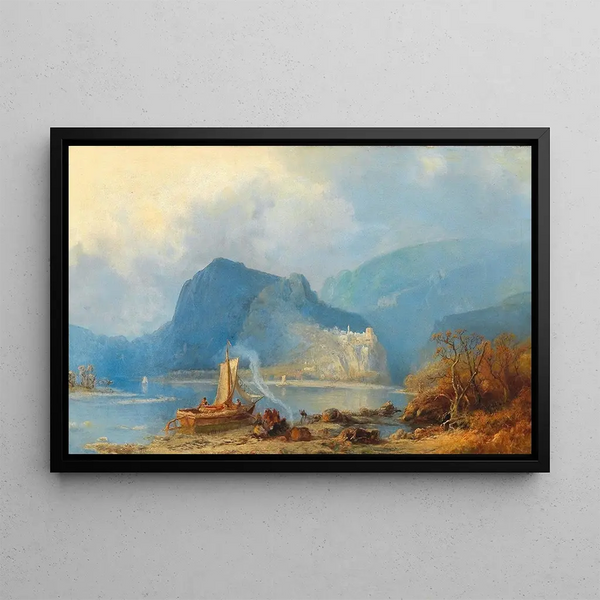 Paul von Franken - Mountain lake in the Caucasus.webp