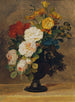 ramo de flores en un jarrón antiguo - Pauline Koudelka-Schmerling — vista de la obra