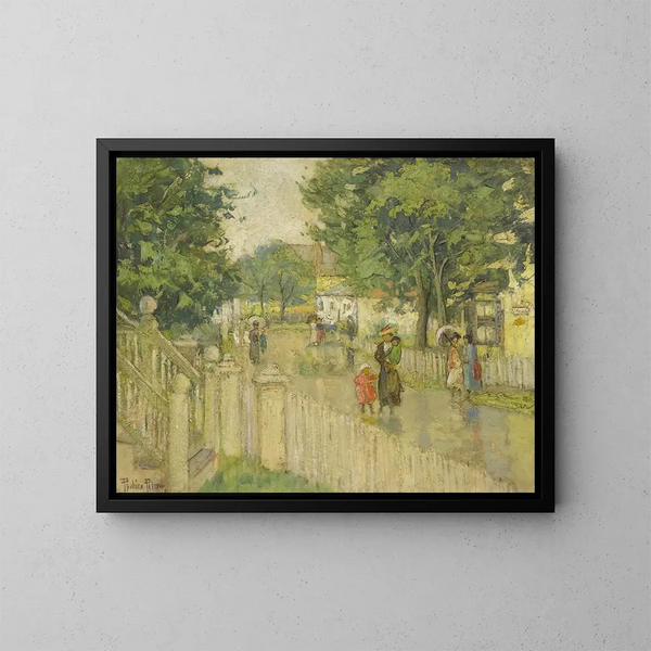 After the Rain - Pauline Palmer — framed artwork on a wall